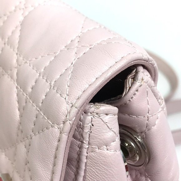 Christian CHRISTIAN DIOR Cannage Stardust Small Ginza limited Backpack Soft